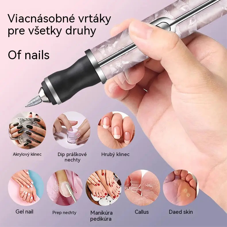 💅👍Elektrický pilník na nechty na liečbu onychomykózy