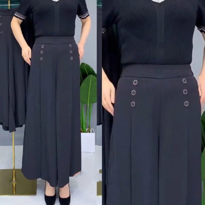 【M–5XL】Női magas derekú, bőszárú szoknya – tavaszi és nyári stílus