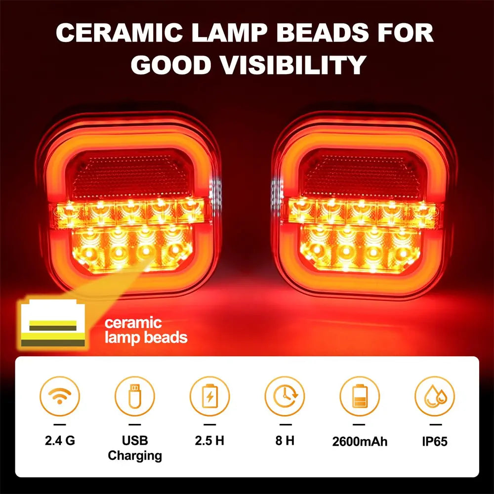 🚦 Luces LED para remolque de coche