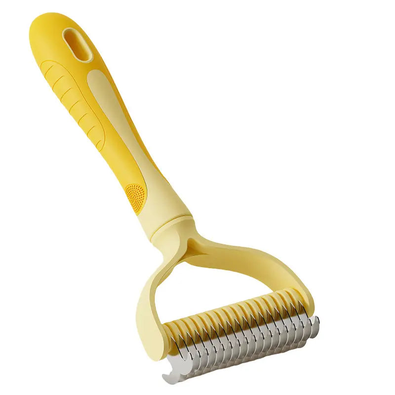 🐾 Herramienta profesional para eliminar el pelo muerto de perros y gatos: suave, eficaz y un hogar libre de pelo ✨💖
