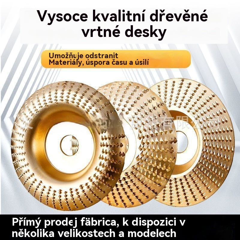 ⚙️🧰【50% sleva】 Multifunkční kotouč pro tvarování úhlové brusky na dřevo