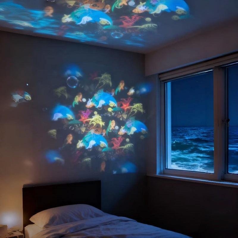 💖🌙2026 Dynamicky rotující LED projektorová lampa! ☁️🔥✨