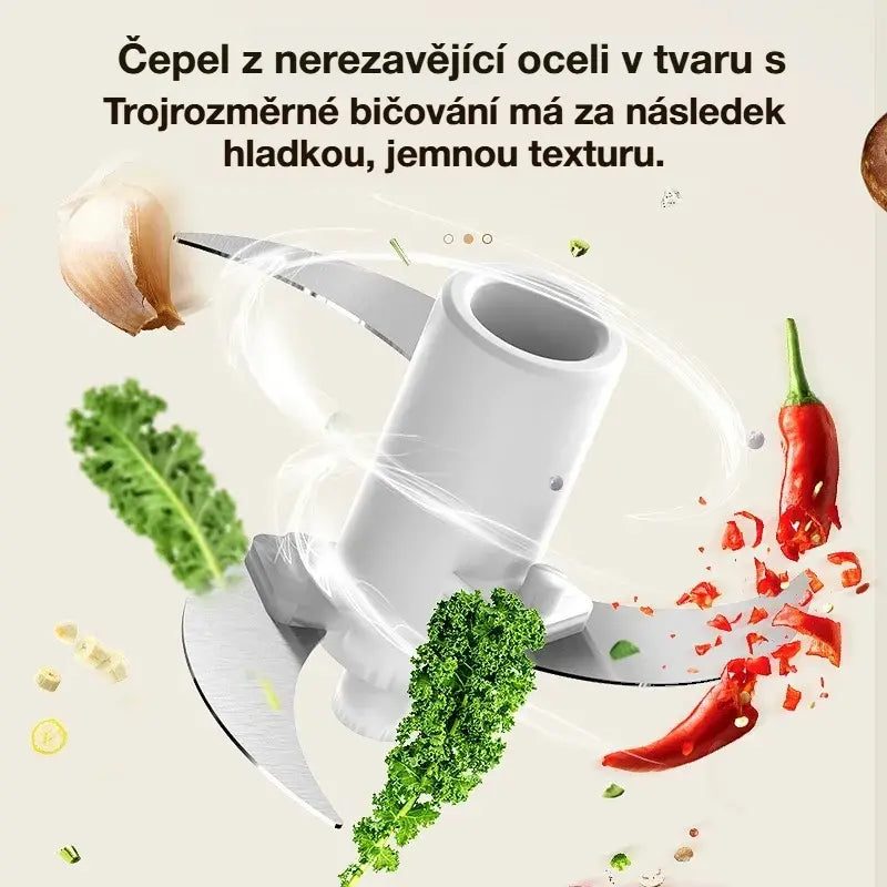 🔥 Sleva 50 %! 🔥 🥩⚡ Velkokapacitní elektrický mlýnek na maso: Výkonný, rychlý a snadno použitelný | Ideální pro domácí kuchyně a přípravu domácích jídel 🍔🌮
