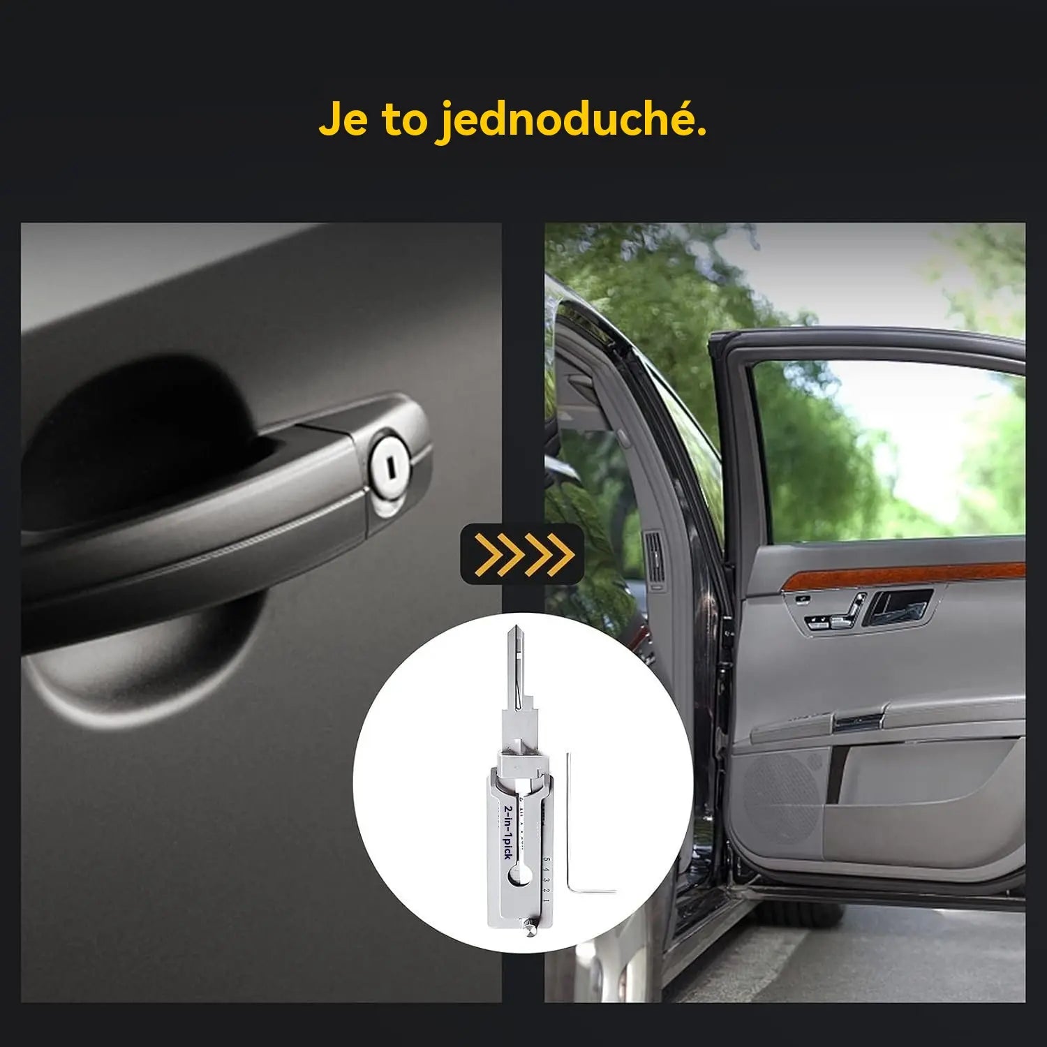 🔐Špeciálny výpredaj tohto týždňa🔑 - zľava 49%🔥Dekodér kľúčov z nehrdzavejúcej ocele