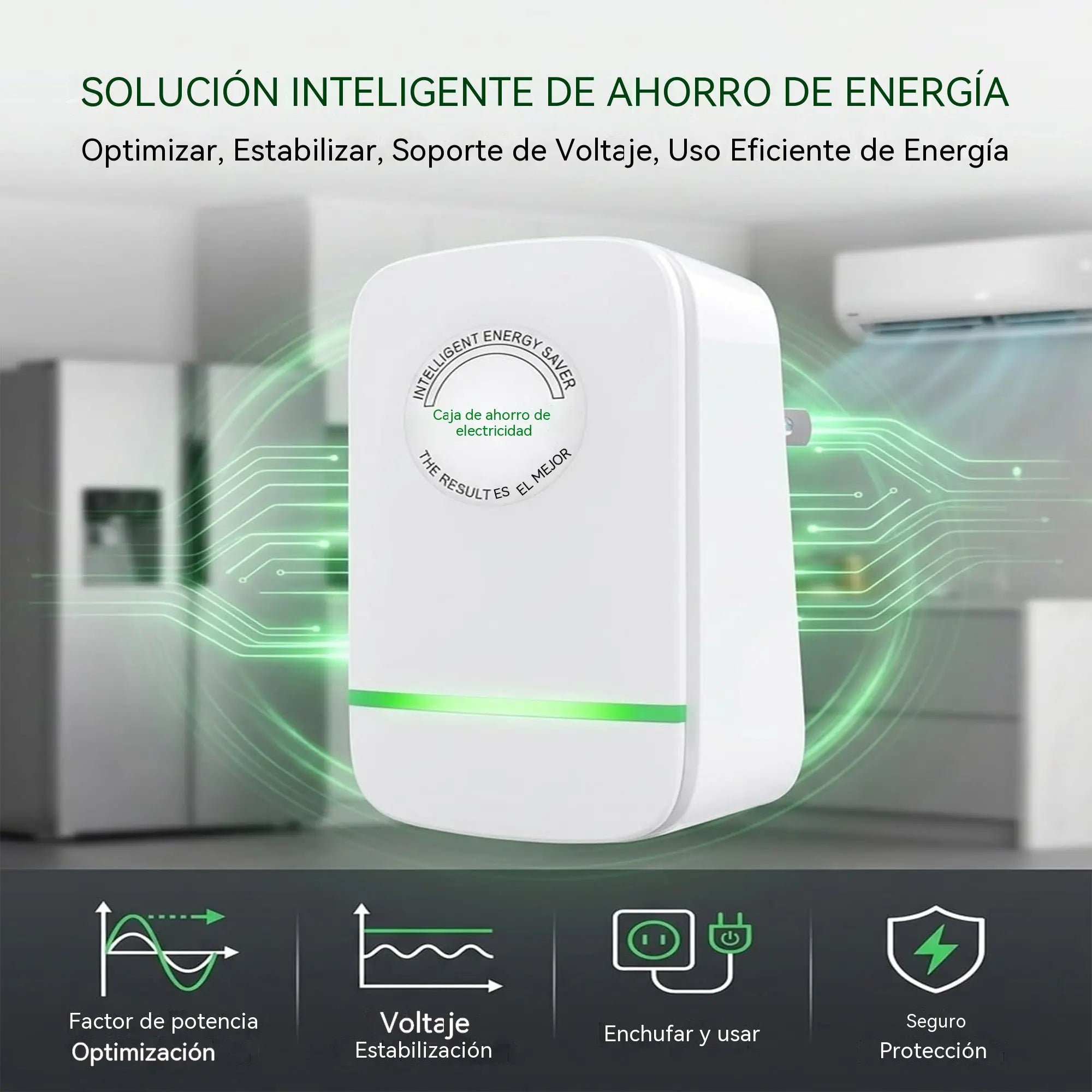 Ahorrador de energía para el hogar inteligente