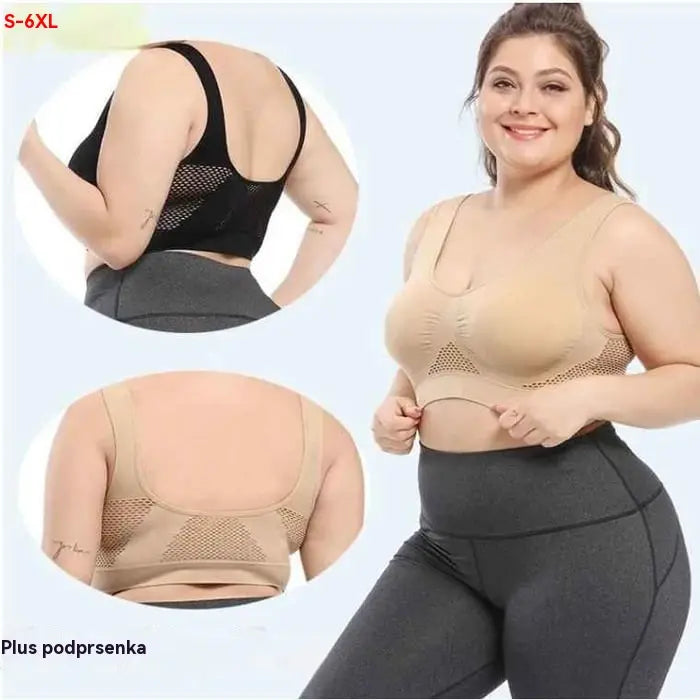 【Balení 3 kusů】Prodyšná a stylová podprsenka velké velikosti 【40-120 kg】