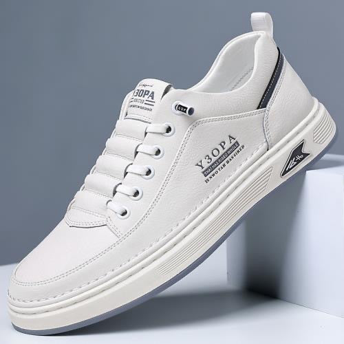 【39-44】2026 Męskie oddychające skórzane buty biznesowe casual