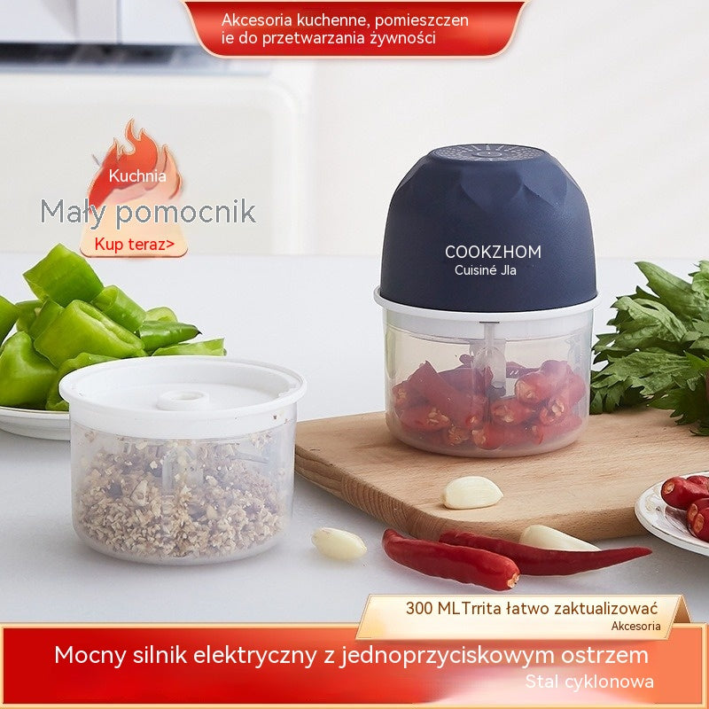 🔥🥗Kup jeden, a drugi dostaniesz gratis! ✨ Bezprzewodowa mini siekaczka do żywności
