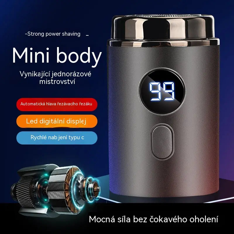 🔥Speciální nabídka🔥 Elektrický holicí strojek pro muže s digitálním displejem a výkonným motorem