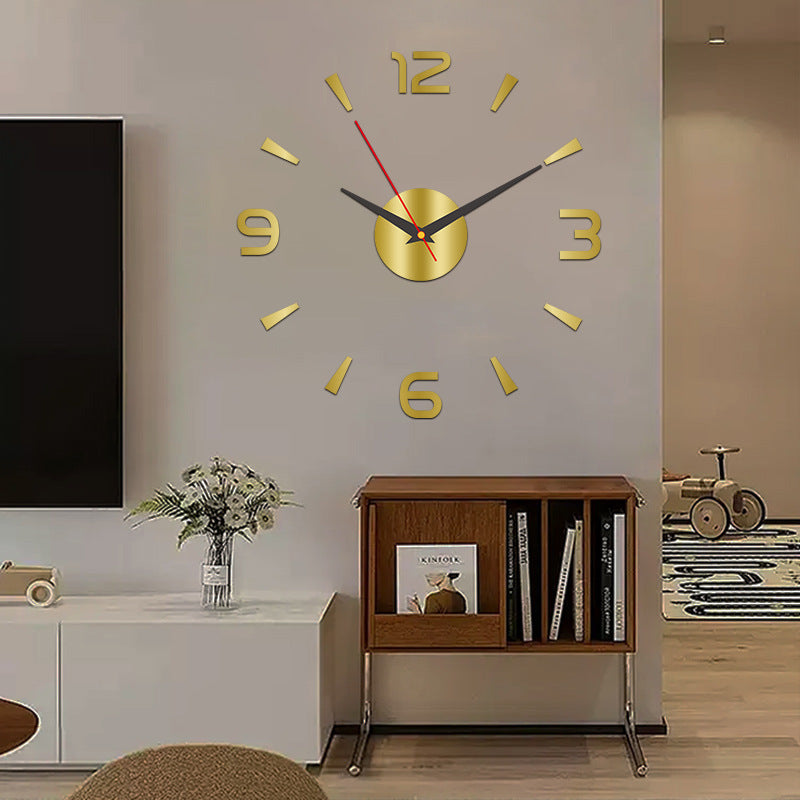 🕑✨Reloj de pared acrílico luminoso 3D sin necesidad de taladrar (requiere montaje)