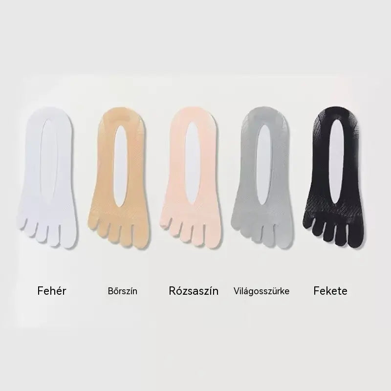 🔥Akciós🔥Unisex Láthatatlan Korrekciós Ötujjú Zokni
