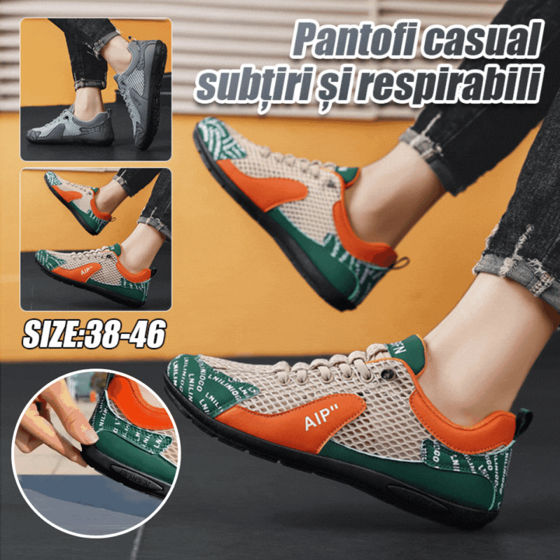 👟2025 novi poletni zračni športni čevlji iz mrežaste tkanine za moške