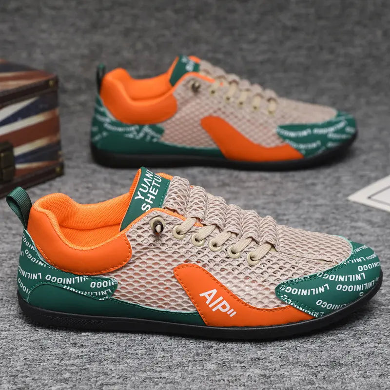 👟2025 novi poletni zračni športni čevlji iz mrežaste tkanine za moške