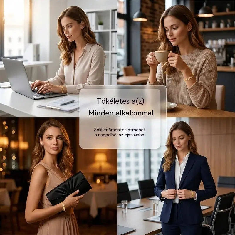 ✨ 50% KEDVEZMÉNY! 🔷 Geometrikus szemekből álló karkötő: minimalista, modern és finom. Tökéletes mindennapi viseletre vagy visszafogott kiegészítőként. Kényelmes és sokoldalú. 💫