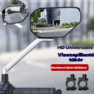 Állítható HD visszapillantó tükör motorkerékpárhoz