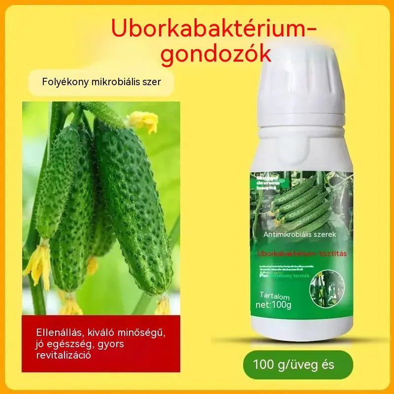 🥒🥒【3 üveg】Szisztémás gombaölő szer uborkára - hatékonyan ellensúlyozza a bakteriális foltosodást, a sárgafoltosságot és a levélbetegségeket