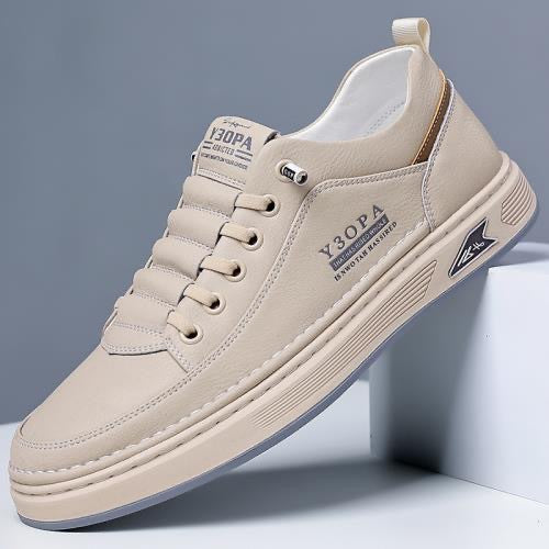 【39-44】2026 Męskie oddychające skórzane buty biznesowe casual