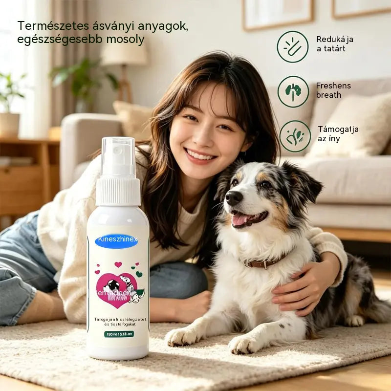 🐶🐱【Vásárolj egyet, kapsz egyet ingyen】Állatszőr- és fogtisztító spray