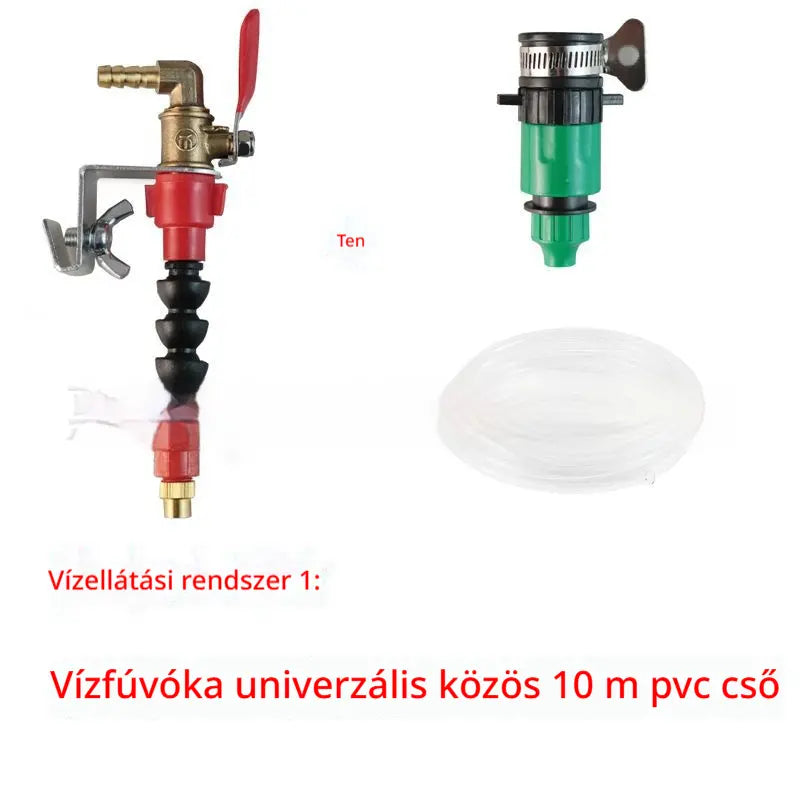 🛠️Sarokcsiszoló portalanító vízpermetezővel