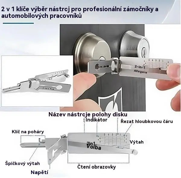 🔐Špeciálny výpredaj tohto týždňa🔑 - zľava 49%🔥Dekodér kľúčov z nehrdzavejúcej ocele