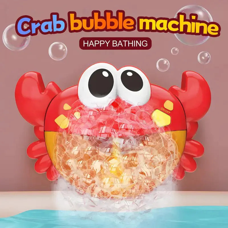 🛀🦀Zenehallgató rákos buborékfúvó fürdőjáték