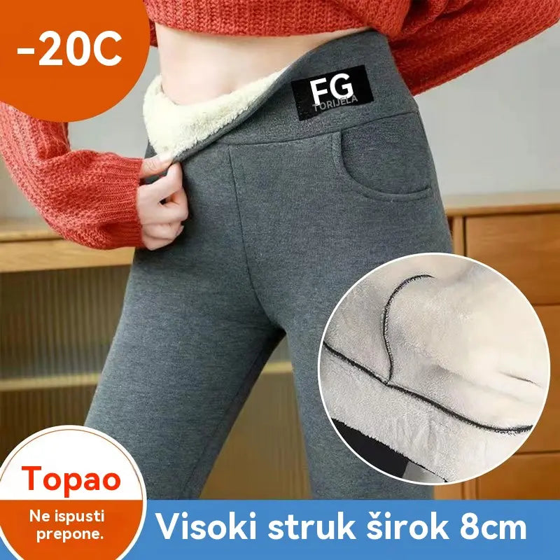 【M-3XL】Zadebljane kašmirske tajice, austrijske kašmirske jesensko-zimske tajice
