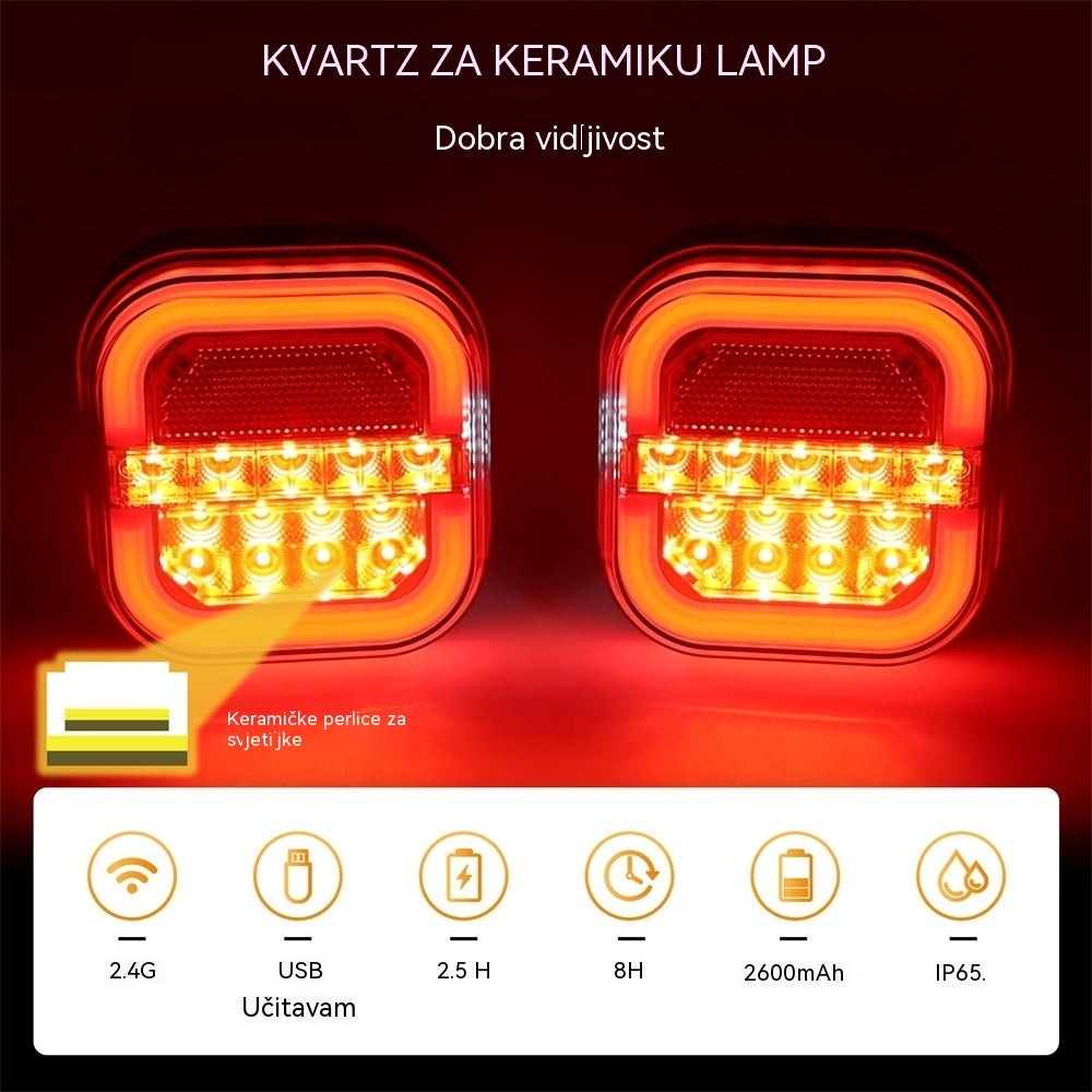 🚦【Univerzalno 12V/24V】🚦 LED svjetlo za prikolicu automobila