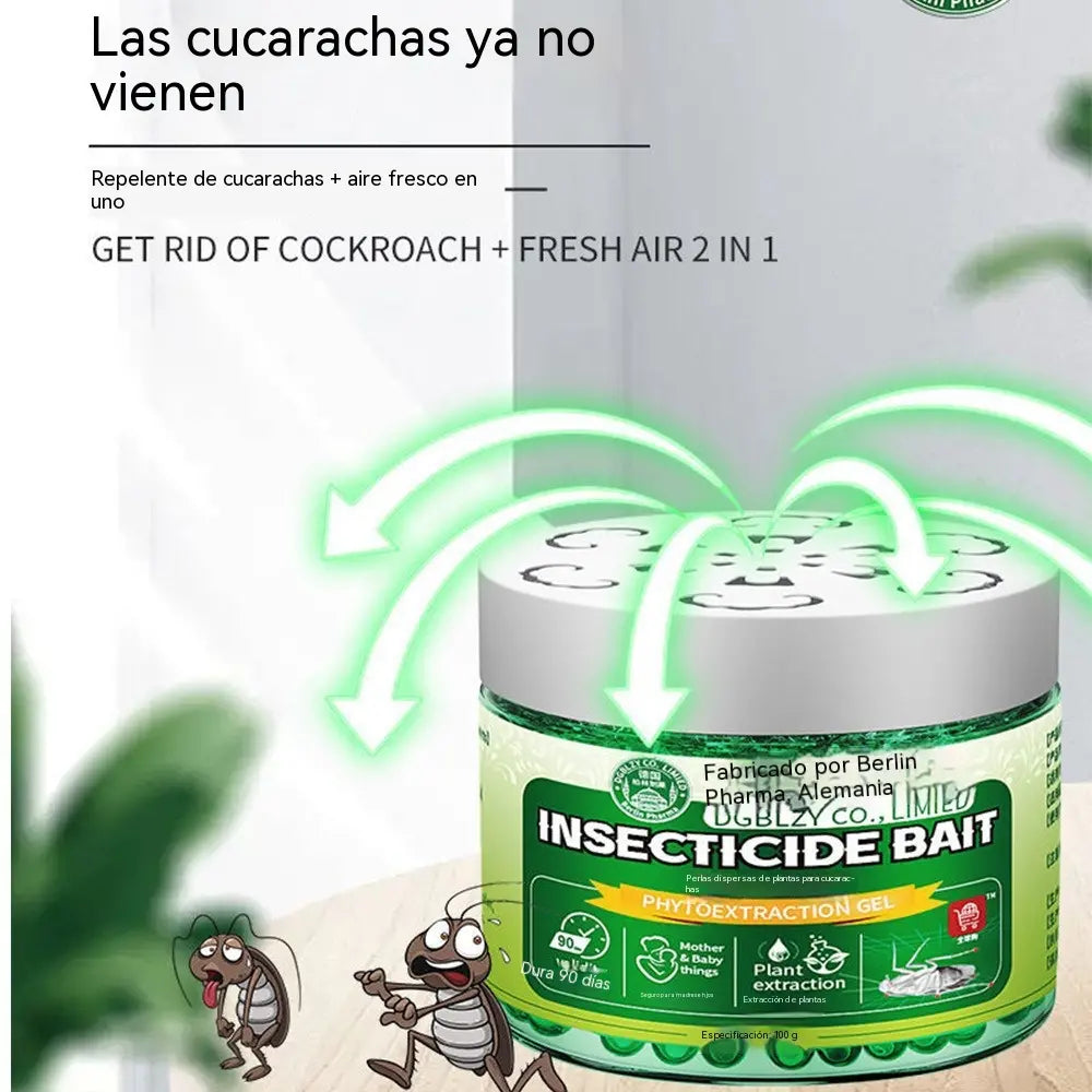 👍【Paquete de 3】Caja milagrosa para matar cucarachas con extracto de plantas: repelente de cucarachas ecológico, ingredientes no tóxicos, apto para hogares y restaurantes, efecto duradero.