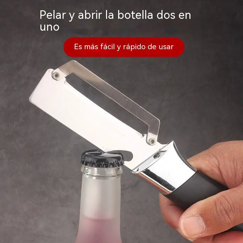【30%OFF】💥Compra 1, llévate 1 gratis💥🔪Pelador multifuncional de acero inoxidable🧅