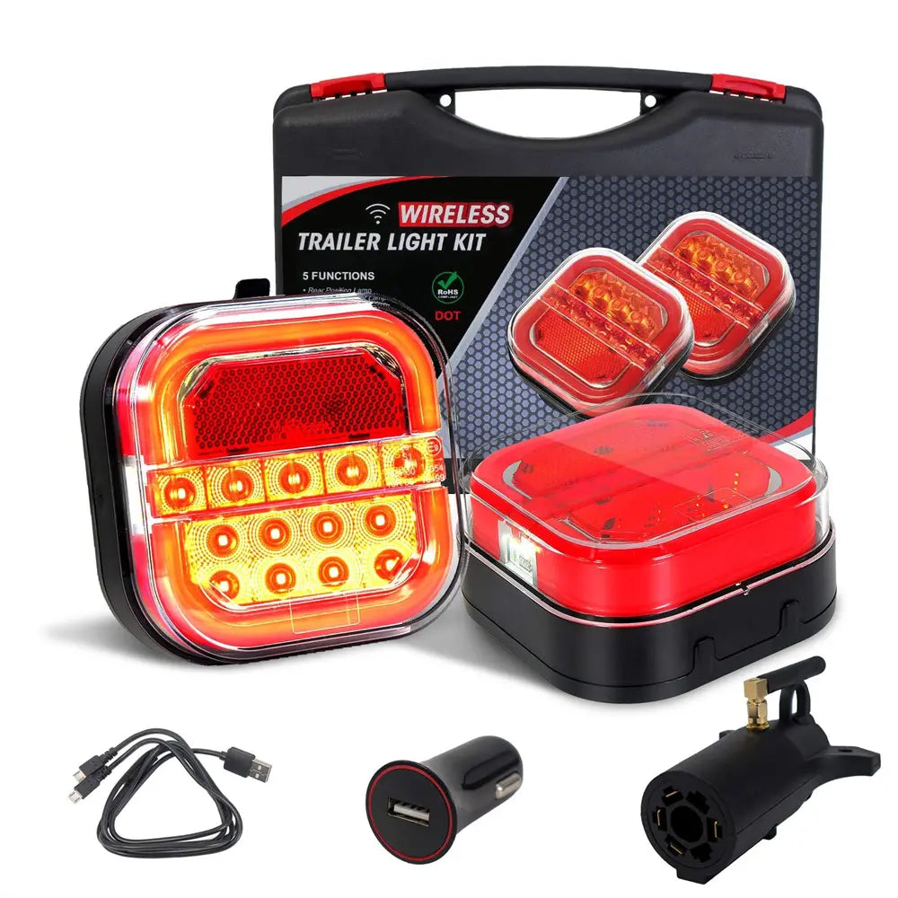 🚦 Luces LED para remolque de coche