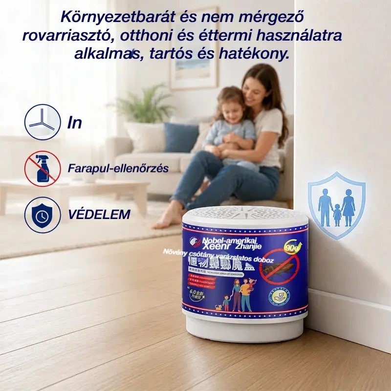 👍【2 db】Varázslatos csótányirtó doboz botanikai kivonatokkal – ökológiai riasztó mérgező anyagok nélkül otthonra és éttermekbe, hosszan tartó hatékonyság
