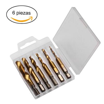 🔥【45% OFF】【6 darabos készlet】🧰🔩Multifunkciós fúrófej-készlet