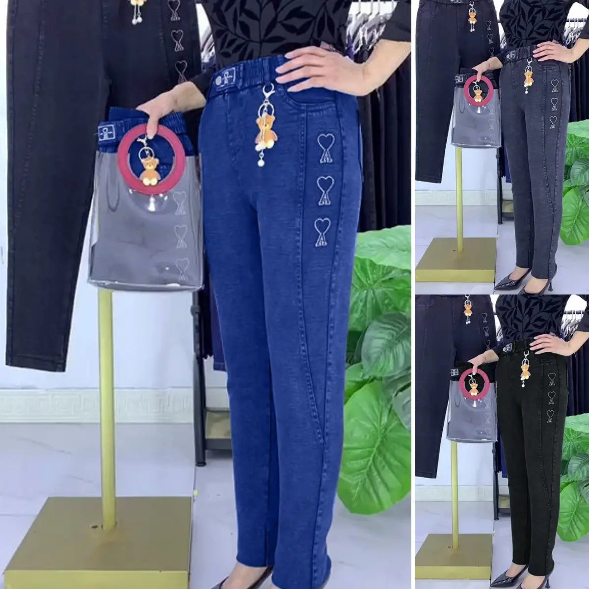 Jeans elásticos para mujer
