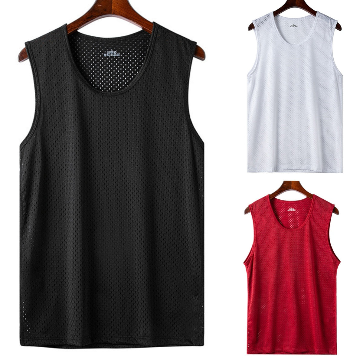 👕【Třídílná sada】Pánská ležérní trička s krátkým rukávem z příjemného hedvábí ✅ Lehká, prodyšná a rychleschnoucí