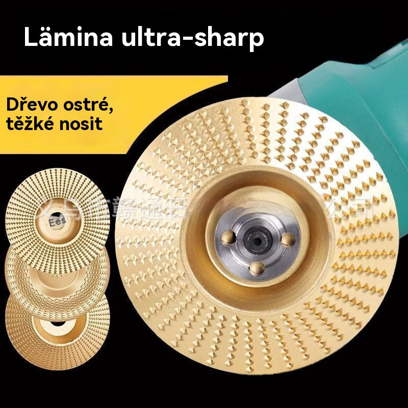 ⚙️🧰【50% sleva】 Multifunkční kotouč pro tvarování úhlové brusky na dřevo