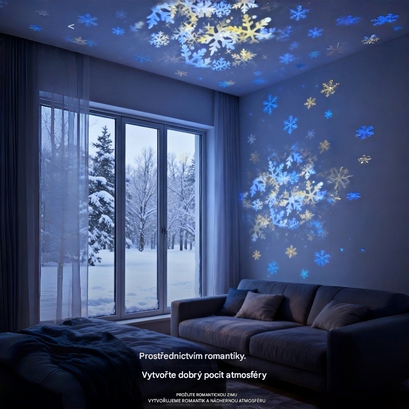 💖🌙2026 Dynamicky rotující LED projektorová lampa! ☁️🔥✨