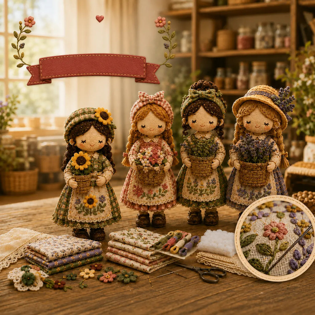 Utolsó nap: Élvezd a 49% kedvezményt!  Miniatűr patchwork készlet a Miniature World sorozatból.
