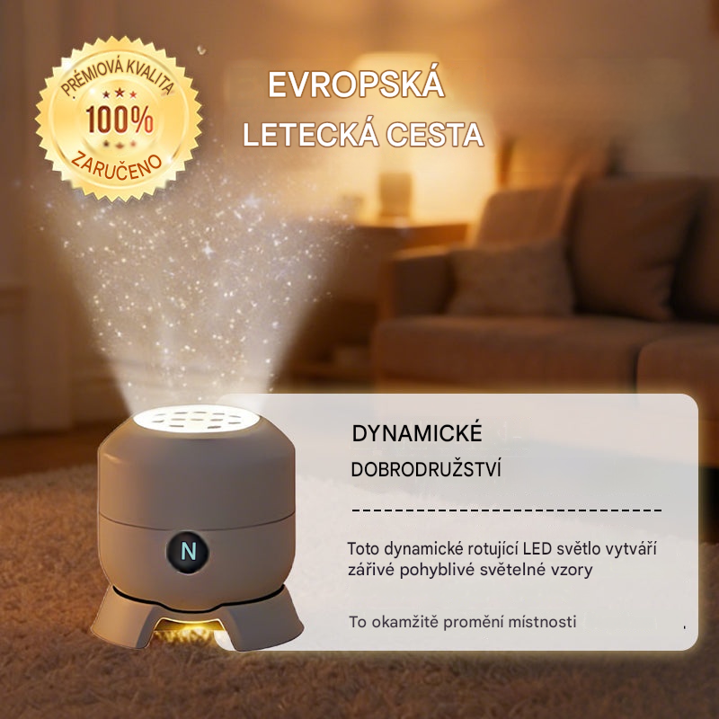 💖🌙2026 Dynamicky rotující LED projektorová lampa! ☁️🔥✨