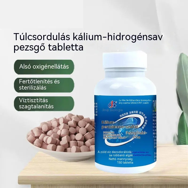 💧Víztisztító tabletták vízi élőhelyekhez