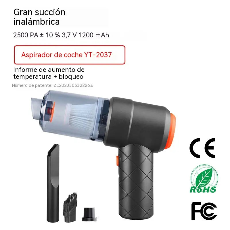 Mini aspiradora inalámbrica multifuncional para coche