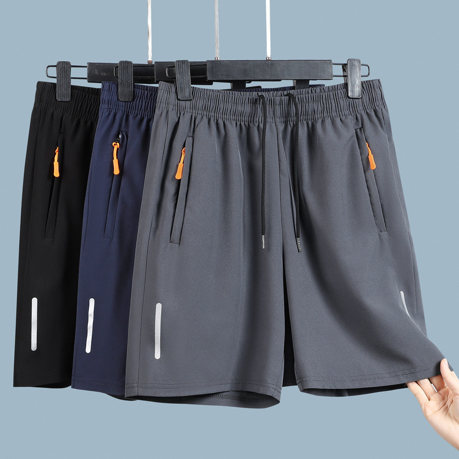 👖😎【Komplet 3 del】【M-8XL】Moške hitro sušeče elastične kratke hlače