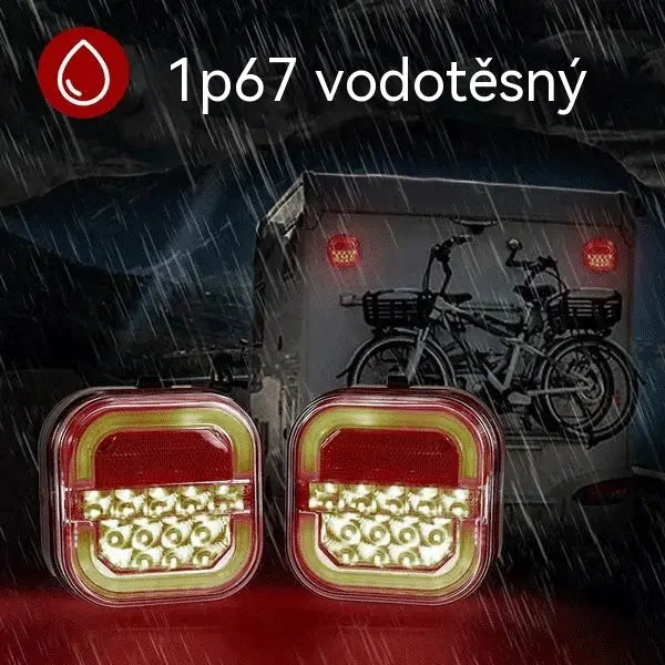 LED světla pro přívěs auta