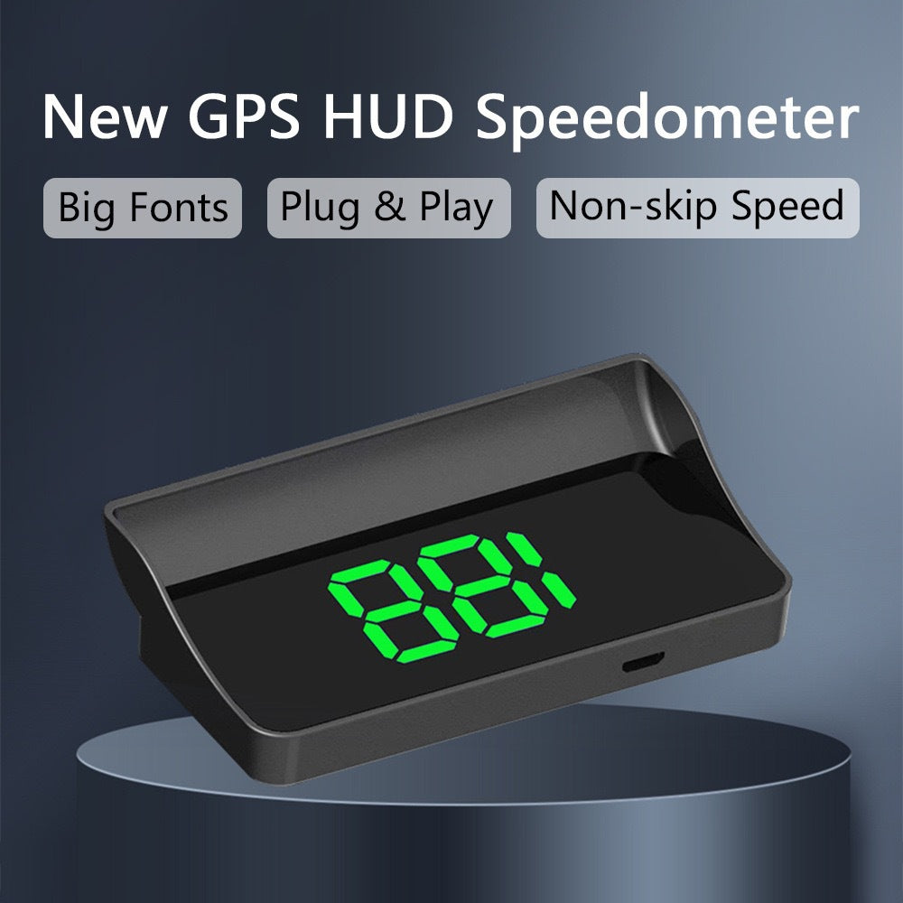 【Svájci katonai GPS navigáció "Büntetés elkerülése"】Új GPS sebességmérő és fordulatszámmérő HUD kijelzővel