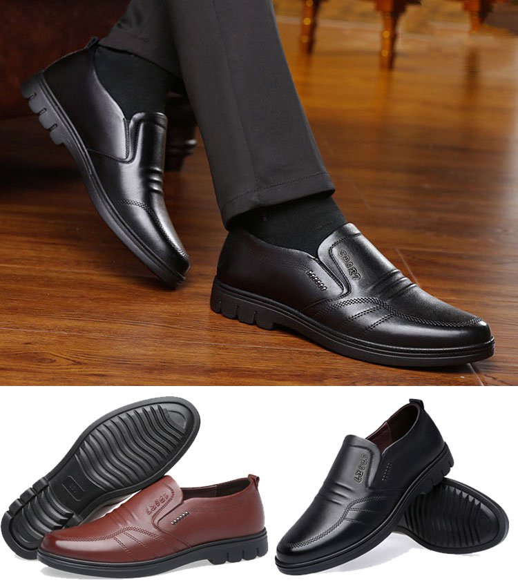 🔥Ostatni dzień 【Rabat 50%】👞【39-44】Męskie buty biznesowe casualowe - nowość z 2026 r., miękka podeszwa, stylowe i wygodne