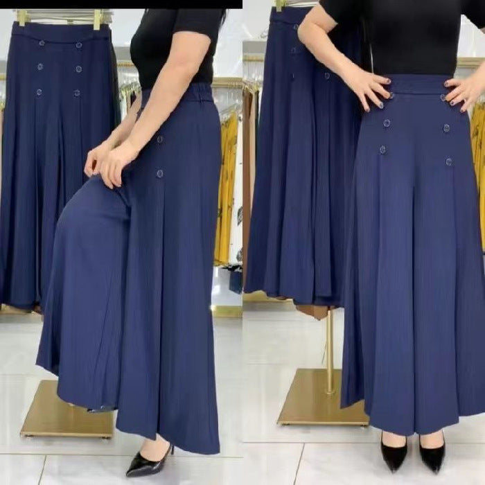 【M–5XL】Női magas derekú, bőszárú szoknya – tavaszi és nyári stílus