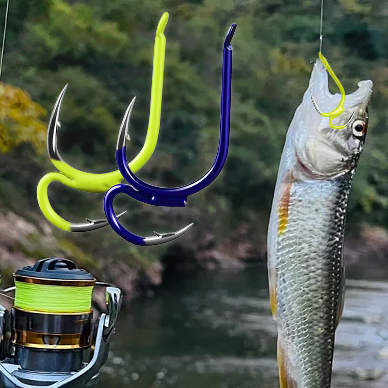 🎣🐟【10/20/30】 Dvojno oster trnek z bodico