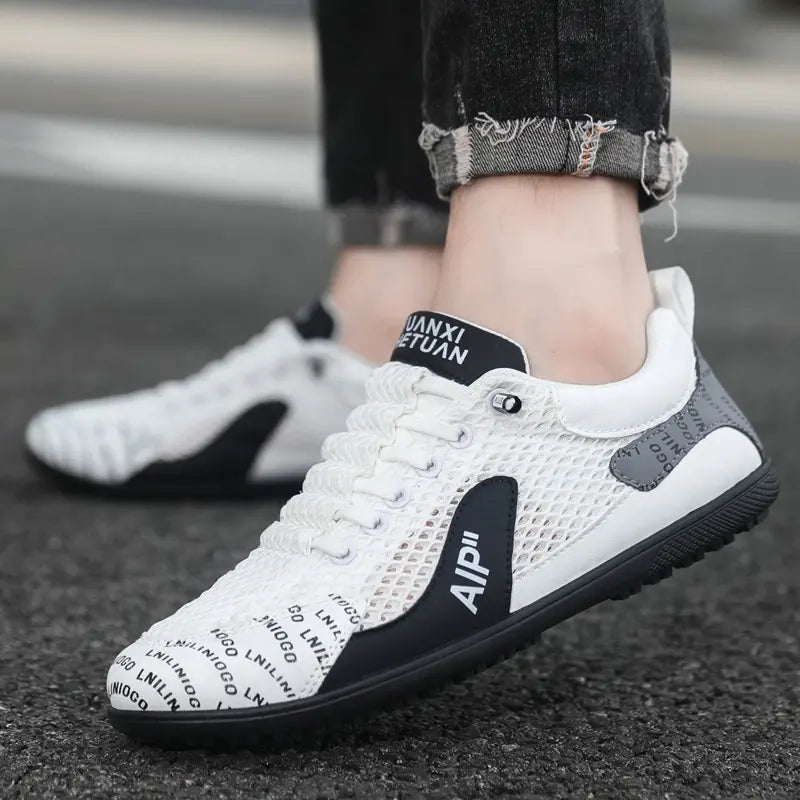 👟2025 novi poletni zračni športni čevlji iz mrežaste tkanine za moške
