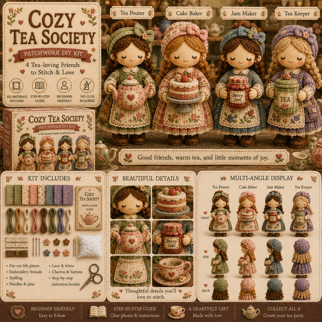 Utolsó nap: Élvezd a 49% kedvezményt!  Miniatűr patchwork készlet a Miniature World sorozatból.