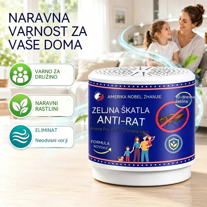 👍【2 kosa】Čarobna škatla za uničevanje ščurkov z botaničnimi izvlečki - ekološki repelent brez strupenih snovi za dom in restavracije, dolgotrajna učinkovitost