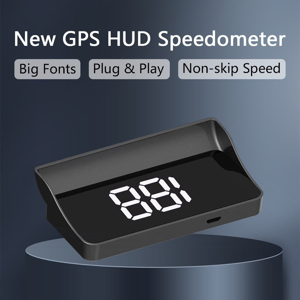 【Svájci katonai GPS navigáció "Büntetés elkerülése"】Új GPS sebességmérő és fordulatszámmérő HUD kijelzővel